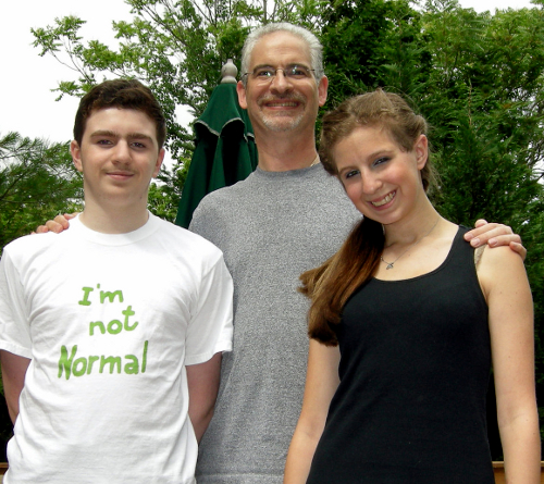 Picture of Andy with Jacob and Rachel